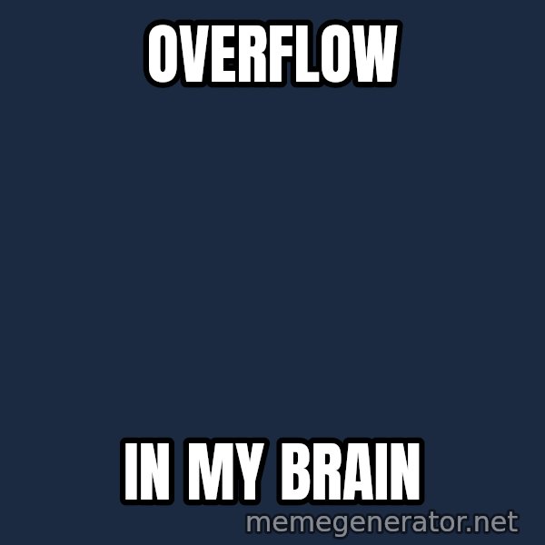 Katainen Perkele meme: overflow / in   my  	brain