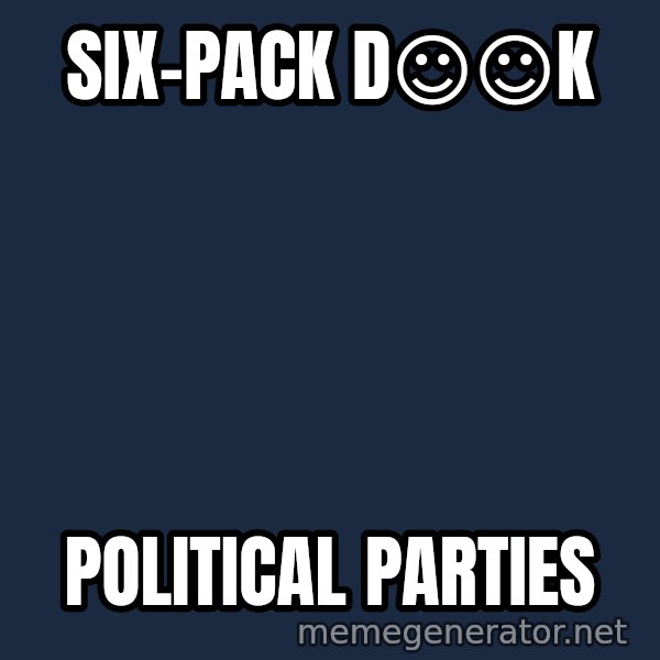 Katainen Perkele meme: six-pack     D☺☺k / political   parties