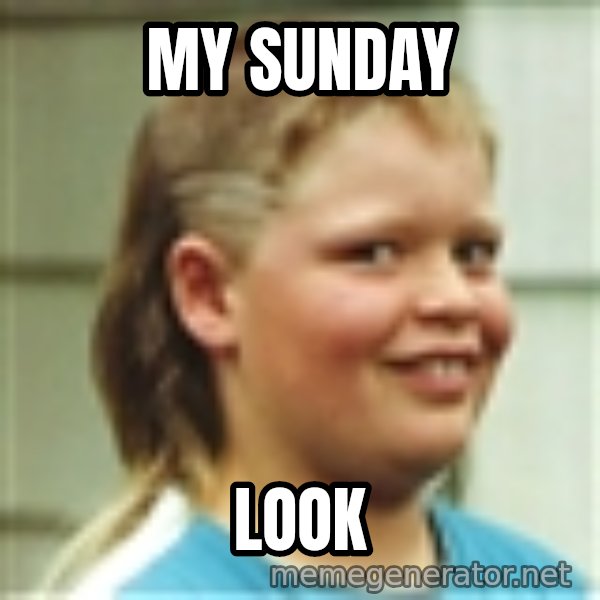 Jonnen Neuvo meme: my   SUnday / look
