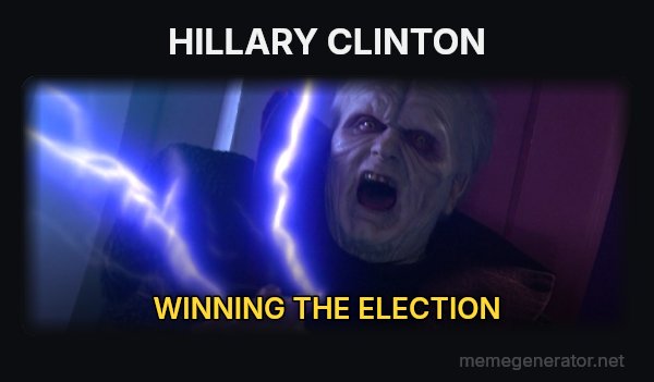 Unlimited Power meme: HILLARY CLINTON / WINNING THE ELECTION