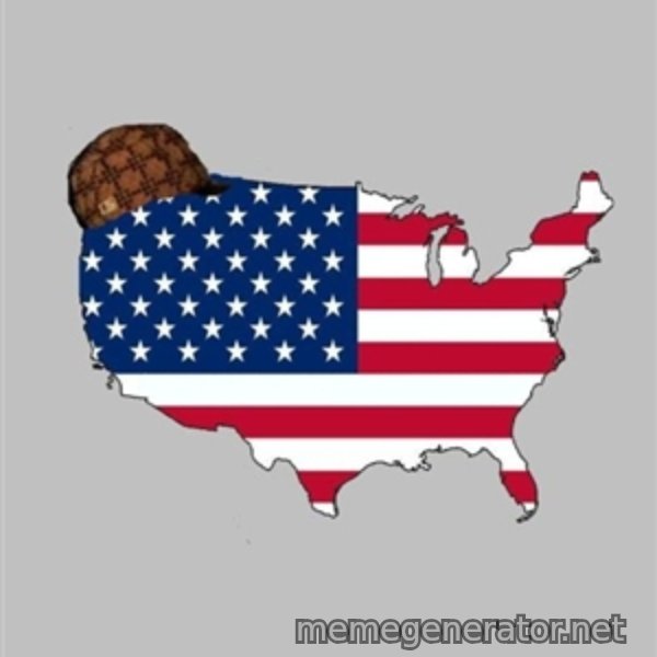 Scumbag America2 meme template