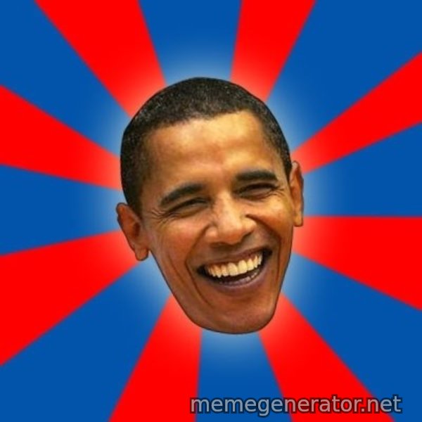 Obama meme template