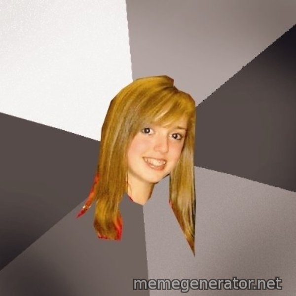 Musically Oblivious 8th Grader meme template