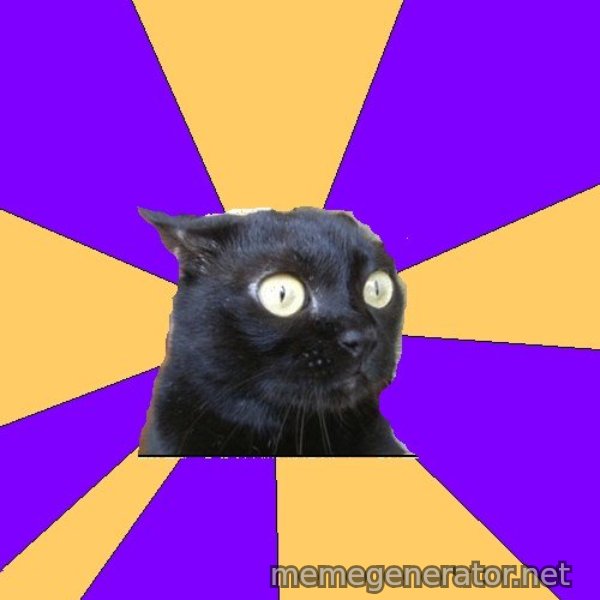 Anxiety Cat meme template