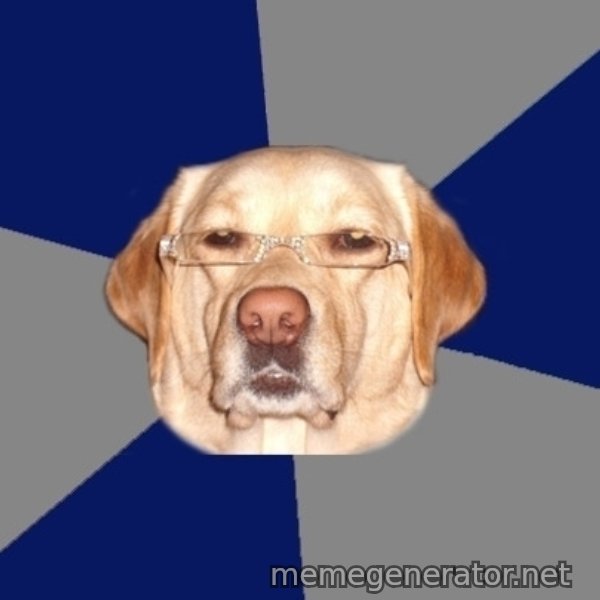 Racist Dog meme template