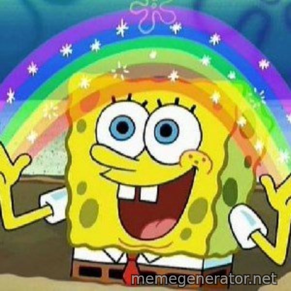 Imagination meme template