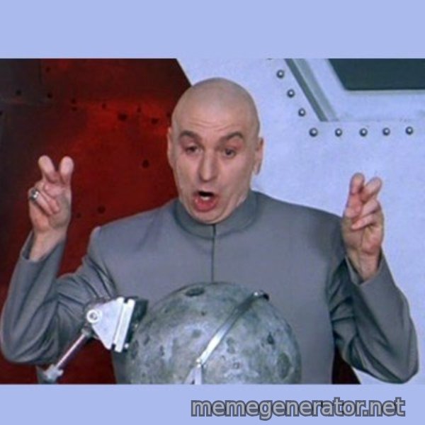 Dr Evil meme meme template