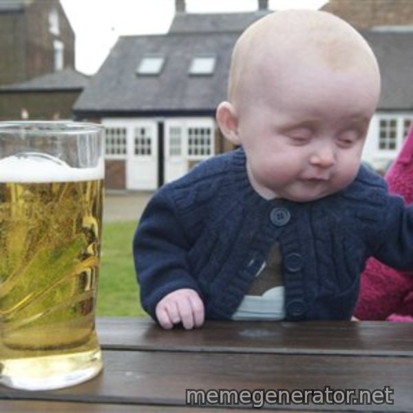 drunk baby 1 meme template
