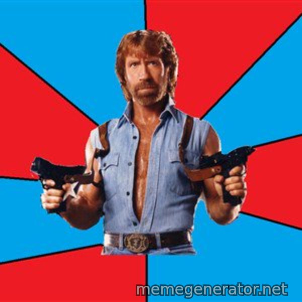 Chuck Norris  meme template