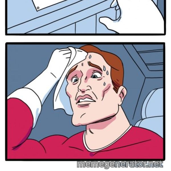 Two Buttons meme template