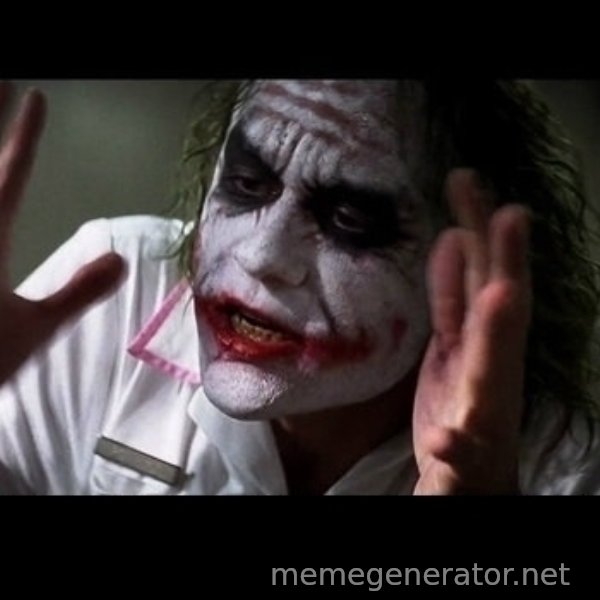joker mind loss meme template