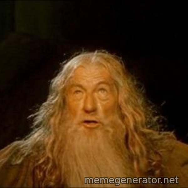 You Shall Not Pass meme template