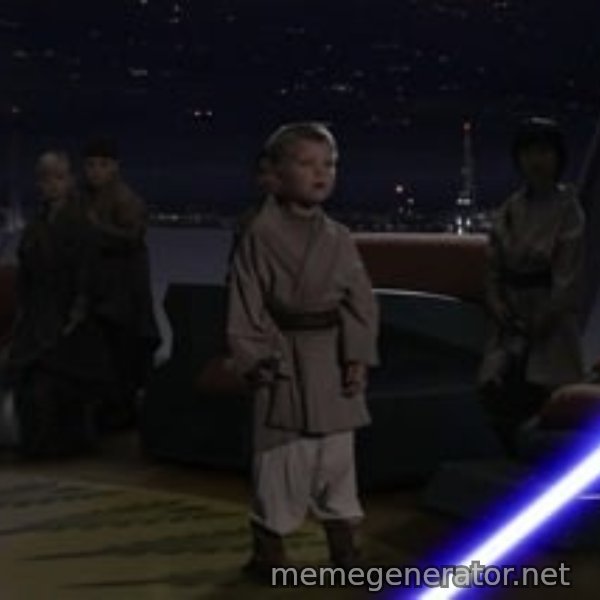 Master Skywalker, There Are Too Many of Them (Younglings) meme template