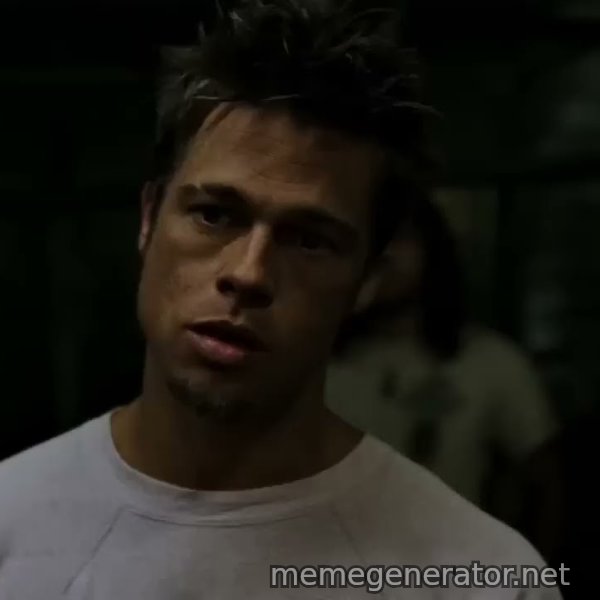 Tyler Durden meme template