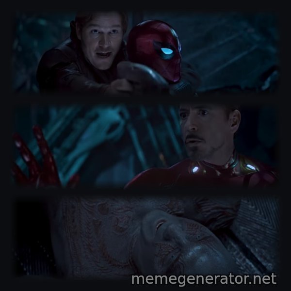 Why Is Gamora? meme template