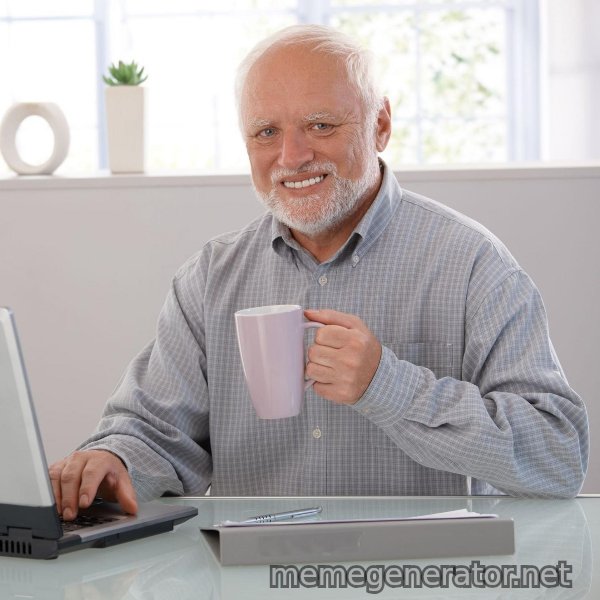 Hide the Pain Harold meme template
