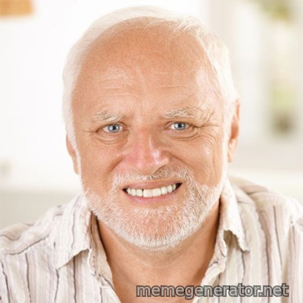 Harold Smiling meme template