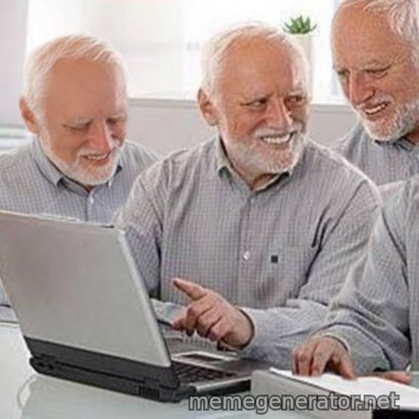 Harold's Group Project meme template