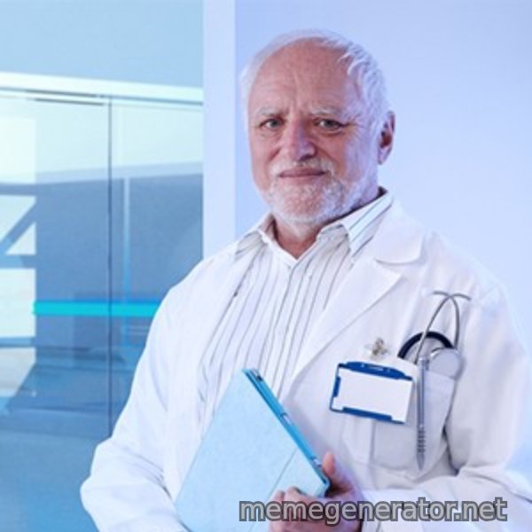 Doctor Harold meme template