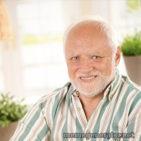 Harold Takes His Pills meme template