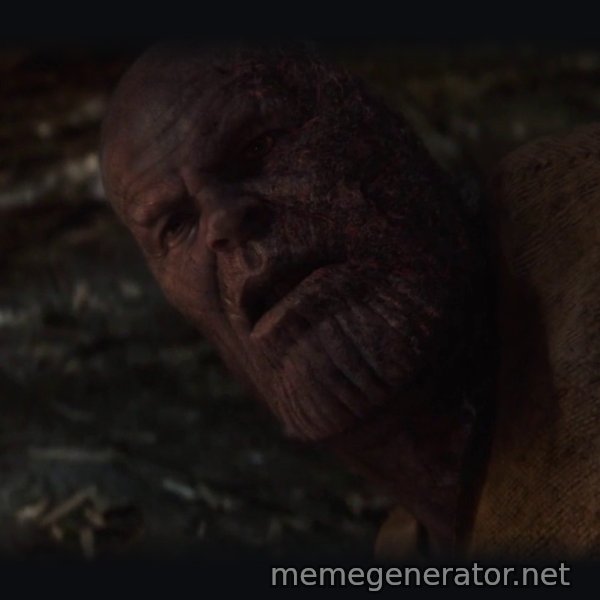 I Used the Stones to Destroy the Stones meme template