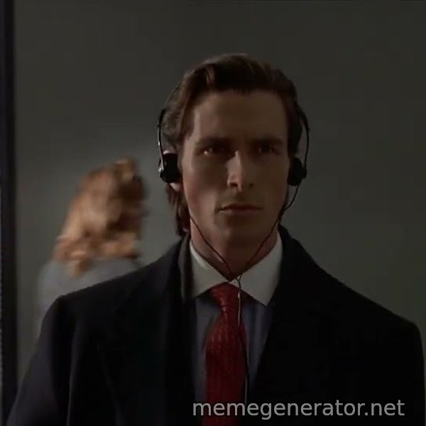 🎬 Title Card (Bateman) meme template